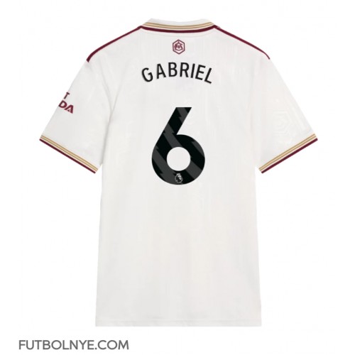 Camiseta Arsenal Gabriel Magalhaes #6 Tercera Equipación 2025-26 manga corta